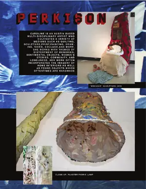 Caroline Perkison's page in The Raffle