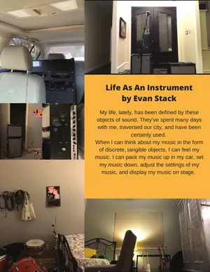 Evan Stack's page in The Raffle